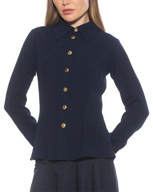 Alexia Admor Leland Shirt - Blue