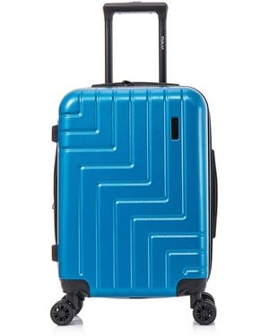 DUKAP Zahav Lightweight Expandable Hardside Spinner Luggage 20" - Blue