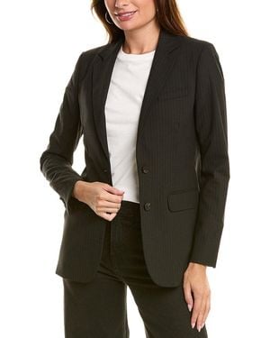 The Kooples Wool-Blend Blazer - Black