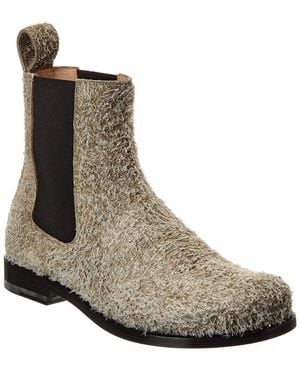 Loewe Campo Suede Chelsea Boot - Brown
