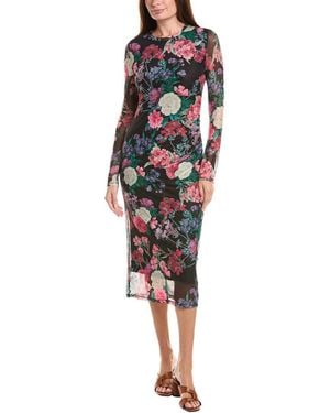 Ted Baker Petal Season Midi Dress - Red
