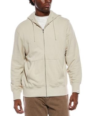 Rag & Bone Massey Terry Zip Hoodie - Natural