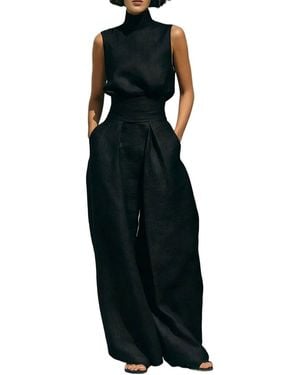FLORIDA CLOTHING Top & Pant Set - Black