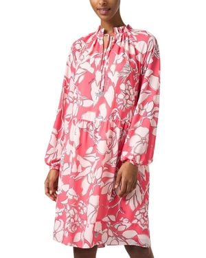 Marc Cain Collar Dress - Red