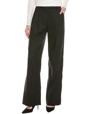 A.L.C. Charles Linen-Blend Pant - Black