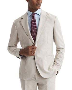 Reiss Grove Notch Moleski Blazer - Grey