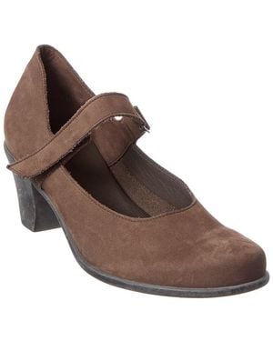 Arche Maora Suede Pump - Brown