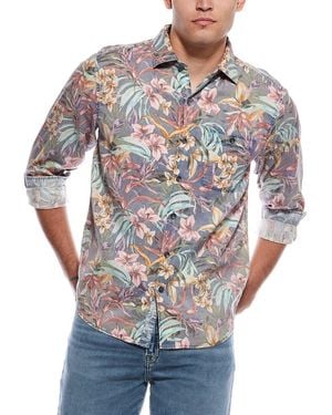 Tommy Bahama Tortolla Festive Shirt - Grey