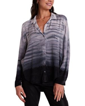 Bella Dahl Long Sleeve Clean Shirt - Blue