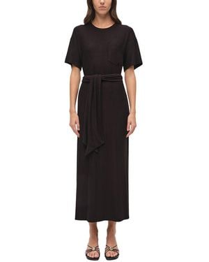 Jonathan Simkhai Kassie T-Shirt Dress - Black