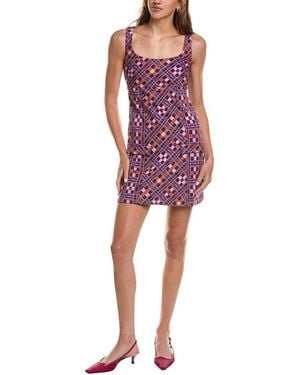 Diane von Furstenberg Amelia Mini Dress - Red