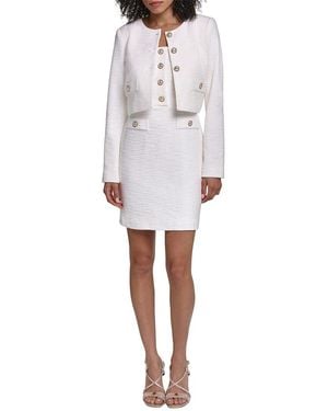 KARL LAGERFELD Knit Jacket - White