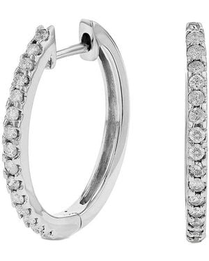 LEVARON 14K 0.50 Ct. Tw. Diamond Earrings - White
