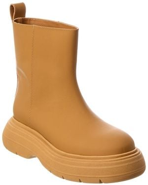 Gia Borghini X Pernille Teisbaek Leather Boot - Brown