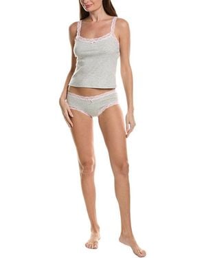 Sugar 2Pc Cami Set - White