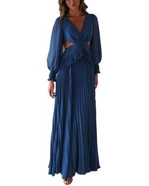 CAMILA BLANCO Maxi Dress - Blue