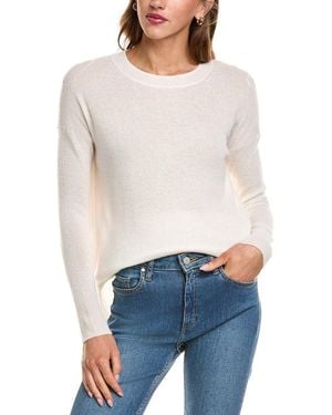 Philosophy Oversized Crewneck Cashmere Jumper - White