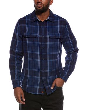 The Normal Brand Mountain Overshirt - Blue