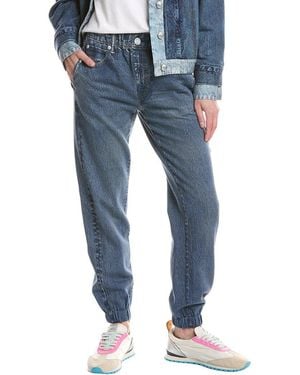 Rag & Bone Miramar Fleece Pull-On Jogger - Blue