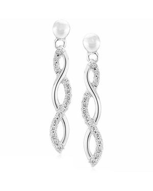 Amairah 0.25 Ct. Tw. Lab-Grown Diamond Dangle Earrings - White