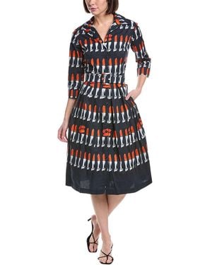 Samantha Sung Audrey Shirtdress - Black