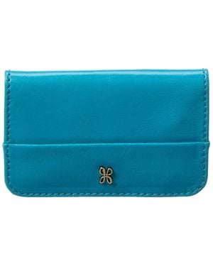 Hobo International Jill Mini Leather Card Case - Blue