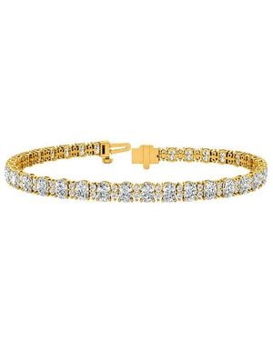 Lab Grown Diamonds 14K 5.72 Ct. Tw. Lab-Grown Diamond Tennis Bracelet - White