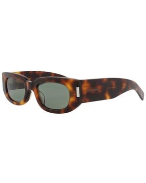 Saint Laurent 51Mm Sunglasses - Brown