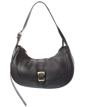 Persaman New York Imogen16 Leather Crossbody - Black