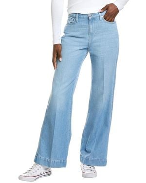 7 For All Mankind Modern Tailorless Dojo Annandale Kick Flare Jean - Blue