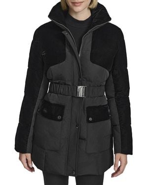 Andrew Marc Kempsey Coat - Black