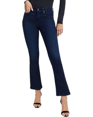 GOOD AMERICAN Good Legs Straight Jean - Blue