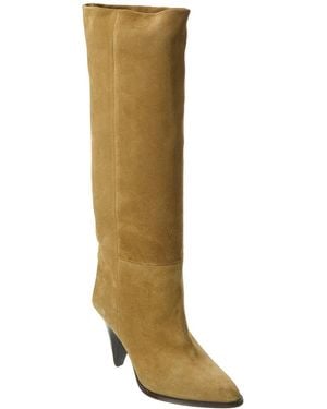 Isabel Marant Ririo Suede Knee-high Boot - Brown