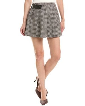 Estellina Mini Skirt - Grey