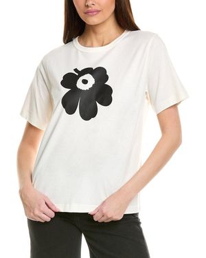 Marimekko Erna Ii Unikko Placement T-Shirt - White