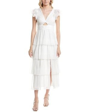 Astr Emporia Maxi Dress - White