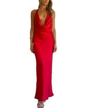LEON GORI Maxi Dress - Red