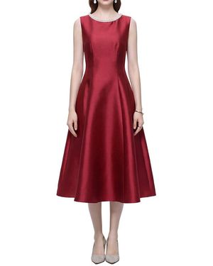 DZA Midi Dress - Red