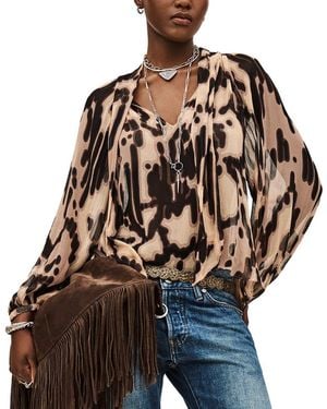 Ba&sh Alof Top - Brown