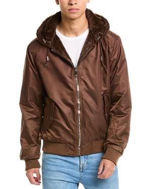 American Stitch Reversible Jacket - Brown