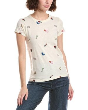 Rag & Bone All Over Rb Patch T-Shirt - White