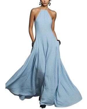 Emma way Maxi Dress - Blue