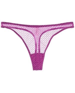 Else Kaleidoscope Thong - Purple