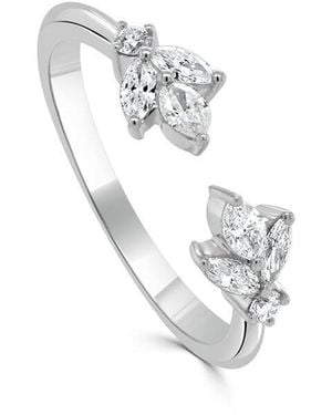 Sabrina Designs 14K 0.32 Ct. Tw. Diamond Open Ring - White