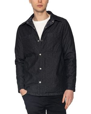 Ron Tomson Shirt Jacket - Black