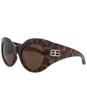 Balenciaga 56Mm Sunglasses - Brown