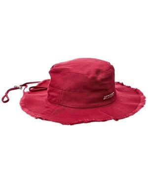 Jacquemus Le Bob Artichaut Bucket Hat - Red