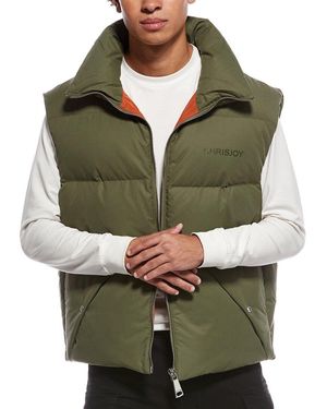 Khrisjoy Oversized Puffer Vest - Green