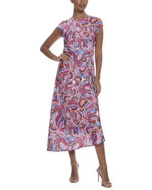 Maggy London Midi Dress - Purple
