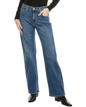 7 For All Mankind Tess Trouser - Blue